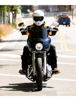 Kask integralny Biltwell Lane Splitter Solid biały