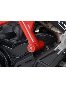Zaślepka ramy (prawa lub lewa strona) R&G do Ducati Hypermotard 821 (13-14), Hypermotard 939 (16-18), Hypermotard 939 SP (16-18), Hypermotard 950 (19-20), HyperStrada 821 (13-14), Hyperstrada 939 (2016)   