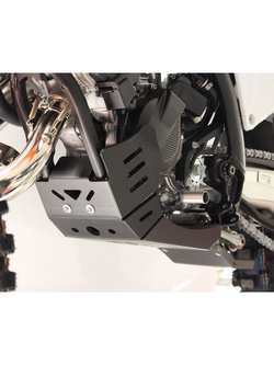 Płyta pod silnik AXP Racing Xtrem GasGas, KTM, Husqvarna (wybrane modele) z osłoną podnośnika czarna 