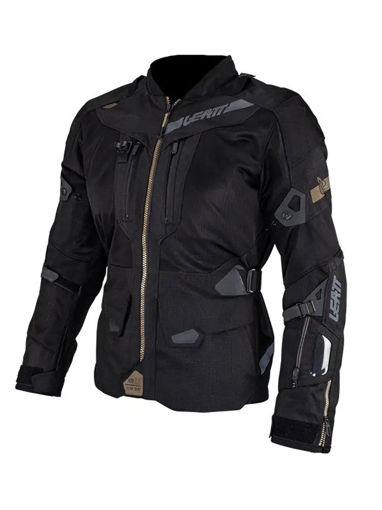 Kurtka motocyklowa tekstylna Leatt ADV FlowTour 7.5 czarna