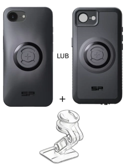 Zestaw do samochodu: etui na telefon iPhone 16e + mocowanie SP Connect