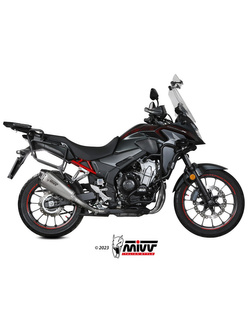 Tłumik motocyklowy Slip-On Line (Delta Race) MIVV do Honda CB500 X (21-) srebrny