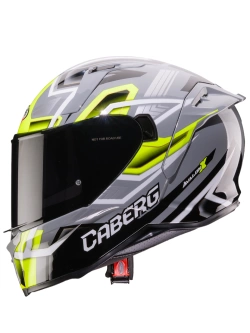Kask integralny Caberg Avalon X Brama szaro-żółty matowy