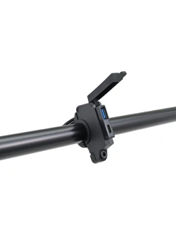 Ładowarka motocyklowa z gniazdami USB-A, USB-C Daytona czarna