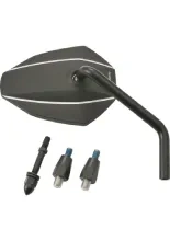 Lusterko motocyklowe Daytona D-Mirror-7 Type-K czarne, prawe