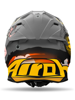 Kask enduro Airoh Twist 3 Adventure matowy