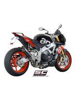 Tłumik SLIP-ON OVAL RACING SC-Project do Aprilia TUONO V4 FACTORY / RR 15-16