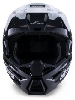 Kask enduro Alpinestars SM3 Radium czarno-szaro-biały