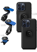 Zestaw rowerowy: etui na telefon iPhone 15 Pro Max + mocowanie Quad Lock