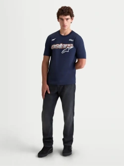 Koszulka z krótkim rękawem Alpinestars Cypress CSF niebieska