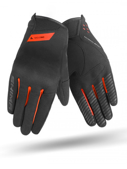 Rękawice motocyklowe Shima One Evo czarno-czerwone