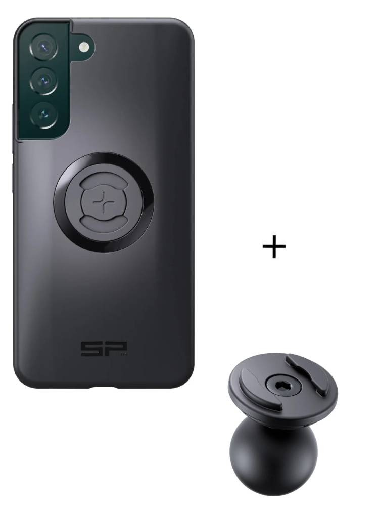 Zestaw: etui na telefon Samsung Galaxy S22+ + uchwyt kulowy Pro SPC+ SP Connect