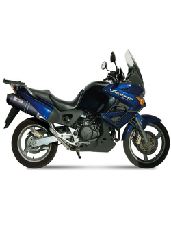 Tłumiki motocyklowe Slip-On Line (Oval) MIVV do Honda XL1000 Varadero (03-11) carbon
