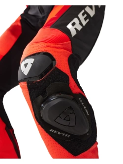 Kombinezon motocyklowy jednoczęściowy REV’IT! Quantum 3 fluo czerwono-czarny