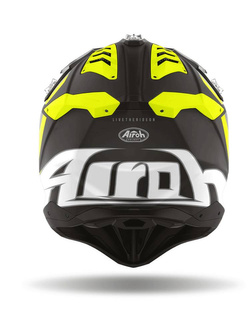 Kask enduro Airoh Aviator 3 Glory czarno-szaro-żółty