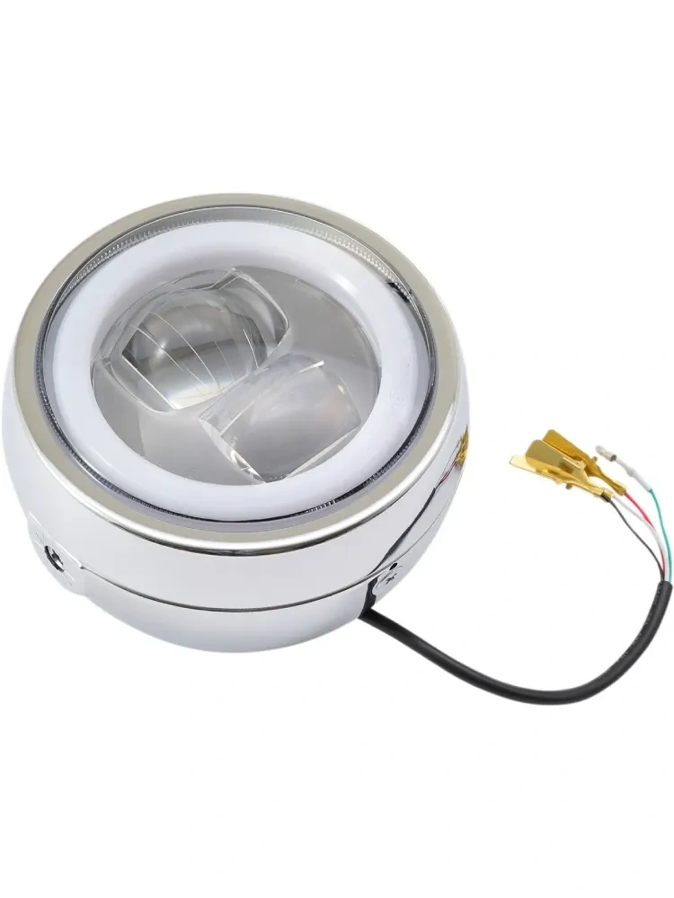 Reflektor przedni Daytona Capsule120 LED chromowany [120mm]