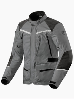 Kurtka motocyklowa tekstylna REV’IT! Voltiac 3 H2O szaro-czarna