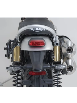 Zestaw: sakwa boczna Legend Gear LC2 + stelaż SLC SW-Motech Triumph Scrambler 1200 X (24-)/ XC (18-23)/ XE (18-) czarna [poj.: 13.5 l; na lewą stronę]