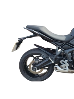 Przedłużenie błotnika motocyklowego tylnego PUIG Triupmh Tiger Sport 660 (22-) czarne, matowe