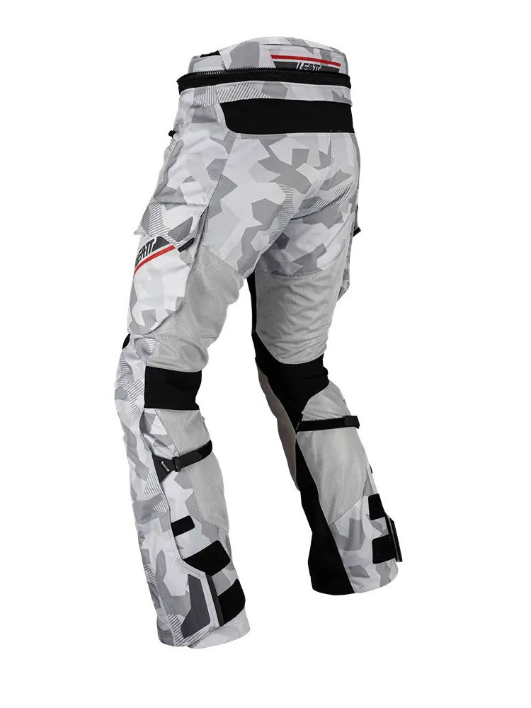 Spodnie motocyklowe Leatt FlowTour 7.5 czarno-szare