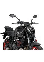 Boczne spoilery dociskowe Puig do Yamaha MT-07 (21-) czerwone