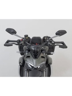 Osłony klamki hamulca i sprzęgła z osłoną przed wiatrem SW-Motech Aprilia Tuono 660 Factory (25-)/ Ducati Streetfighter V2/ Triumph Daytona 660
