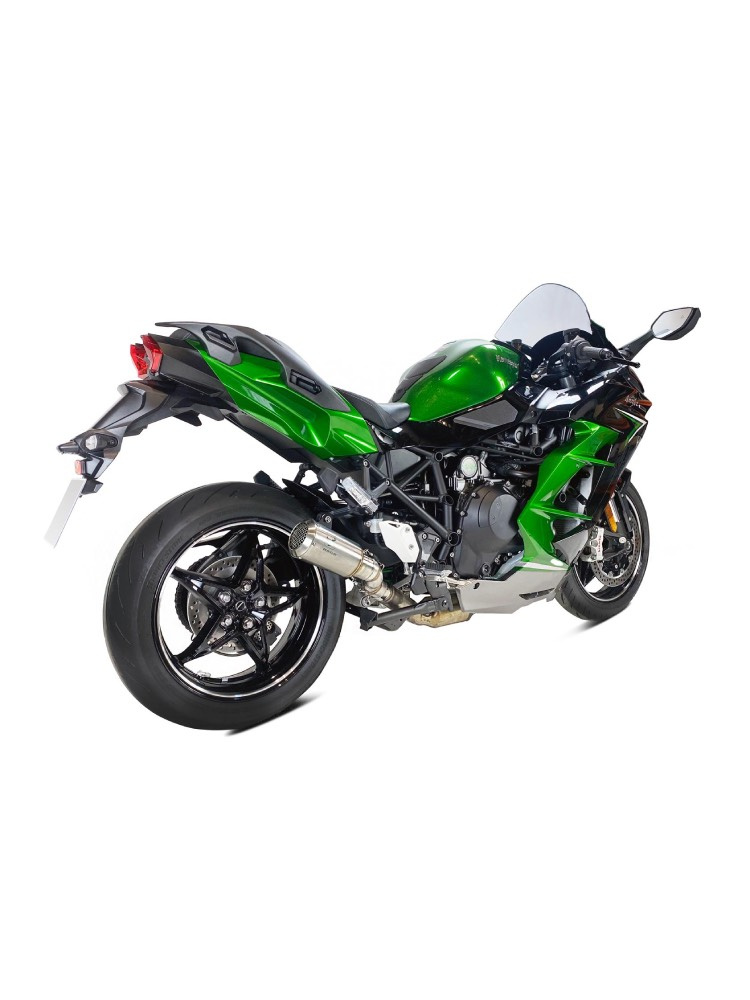 Tłumik motocyklowy IXRACE MK2 Kawasaki Ninja H2 SX (22-23) stalowy, bez homologacji