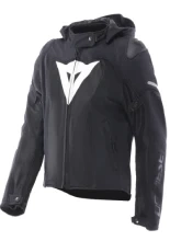 Kurtka motocyklowa damska tekstylna Dainese Super Sprint Air Tex czarno-biała