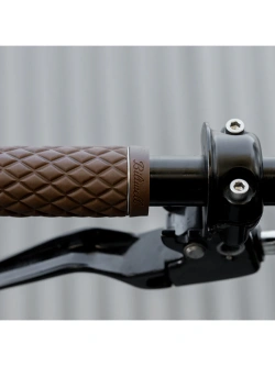 Manetki motocyklowe Biltwell Torker TPV do kierownic o średnicy 25.4 [mm] brązowe