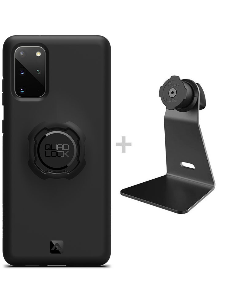 Zestaw na biurko: etui na telefon Samsung Galaxy S20+ + uchwyt Quad Lock