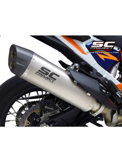 Tłumik SC-Project, Adventure, Titanium + Carbon (Slip-On) - KTM 1290 Super Adventure [21-22]