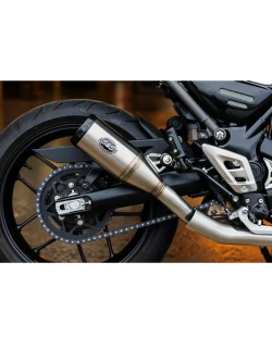 Tłumiki motocyklowe S&S Cycle Grand National Slip-On Triumph Scrambler 400X/Speed 400 (24-)