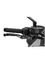 Regulowana dźwignia hamulca PUIG 4.0 Evo z zawiasem 90 stopni [przedłużana] czarna