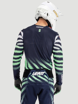 Bluza enduro Leatt Moto 5.5 UltraWeld Matcha niebiesko-zielona