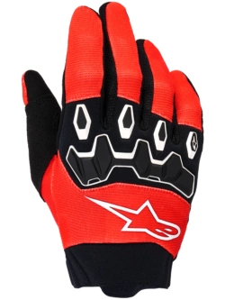 Rękawice cross dziecięce Alpinestars MX Full Bore V2 czarno-czerwone