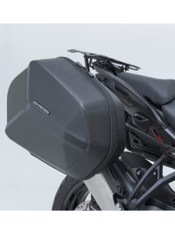 Zestaw: kufry boczne + stelaże ABS Aero System SW-Motech Ducati Multistrada V2/ S (12,13,14) (24-)