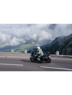 Kurtka motocyklowa tekstylna Klim Latitude szaro-fluo żółta