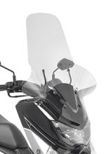 Szyba motocyklowa Kappa Yamaha N-Max 125/ 155 (15-20) przezroczysta [mocowanie w zestawie]