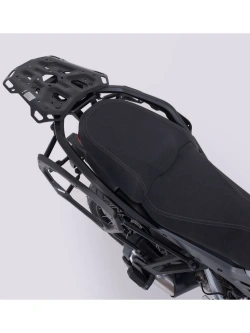 Zestaw: kufry boczne DUSC L + kufer centralny DUSC L + stelaże PRO + stelaż Adventure-Rack SW-Motech Moto Guzzi Stelvio 1000 (23-) [poj.: 3 x 41l]