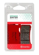 Klocki hamulcowe Brembo SA Honda CB/ CBR/ CMX/ VFR (wybrane modele) [na przód, kpl. na 1 tarczę]