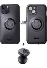 Zestaw: etui na telefon iPhone 14/13 + uchwyt kulowy Pro SPC+ SP Connect
