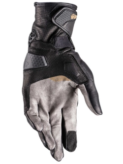 Rękawice motocyklowe Leatt X-Flow 8.5 Stealth czarno-szare