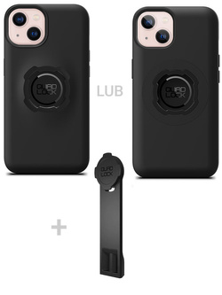 Zestaw: etui na telefon iPhone 13 + adapter do statywu Quad Lock
