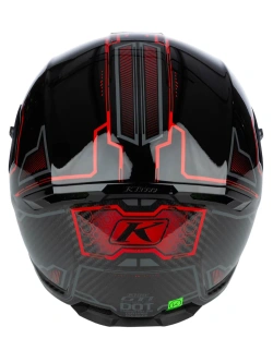 Kask szczękowy Klim GT1 Expedition Encrypted czarno-czerwony