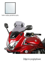 Szyba motocyklowa MRA Vario Touring "VT" Suzuki GSF Bandit 650 S (05-08)/ 1200 S (06-10)/ 1250 S (07-16) przeźroczysta