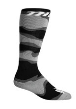 Skarpety motocyklowe dziecięce Thor MX camo szaro-białe