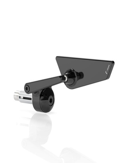 Lusterko Rizoma Cut-Edge lewe czarne 