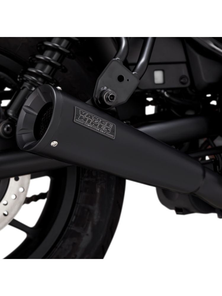 Tłumik motocyklowy Vance & Hines Upsweep Honda CMX 300 / 500 Rebel (17-23) Czarny Mat