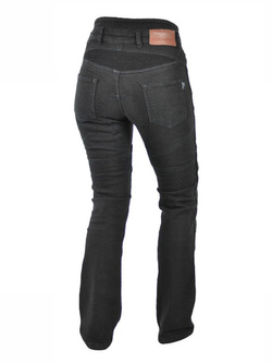 Jeansy motocyklowe damskie Trilobite Parado czarne