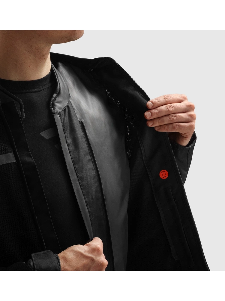 Kurtka motocyklowa tekstylna Rebelhorn Echo czarna